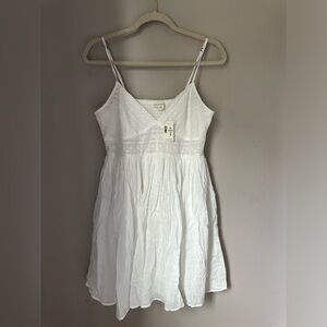 Aeropostale White Spaghetti Strap Dress NWT